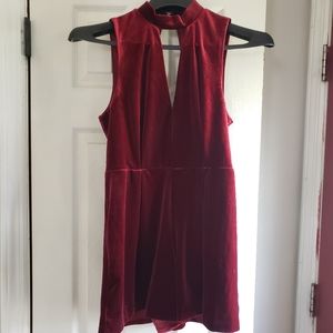Stella Luce Velvet Romper